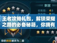 王者攻略禮包，解鎖榮耀之路的必備秘籍，你擁有了嗎？