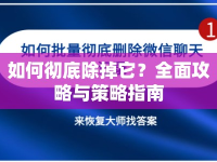 如何徹底除掉它？全面攻略與策略指南