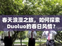 春天浪漫之旅，如何探索Duoluo的春日風情？