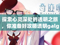 探索心靈深處的透明之旅，你準備好攻略透明galgame了嗎？