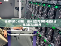嘉楠科技Q2財(cái)報(bào)，技術(shù)創(chuàng)新與市場(chǎng)拓展并進(jìn)，開(kāi)啟算力新紀(jì)元
