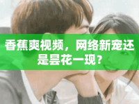 香蕉爽視頻，網(wǎng)絡(luò)新寵還是曇花一現(xiàn)？