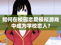 如何在校園戀愛模擬游戲中成為學(xué)校戀人？