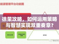 徐榮攻略，如何運用策略與智慧實現雙重奏章？
