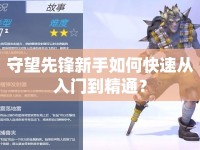 守望先鋒新手如何快速從入門到精通？