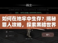 如何在地牢中生存？揭秘罪人攻略，探索黑暗世界的生存法則