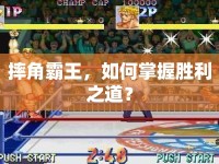 摔角霸王，如何掌握勝利之道？