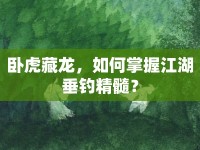 臥虎藏龍，如何掌握江湖垂釣精髓？