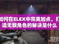 如何在ELEX中完美加點(diǎn)，打造無敵角色的秘訣是什么？