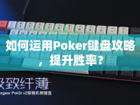 如何運用Poker鍵盤攻略，提升勝率？