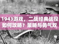 1943游戲，二戰(zhàn)經(jīng)典戰(zhàn)役如何攻略？策略與勇氣雙重挑戰(zhàn)等你來戰(zhàn)！