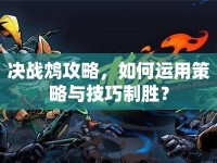 決戰(zhàn)鴆攻略，如何運(yùn)用策略與技巧制勝？
