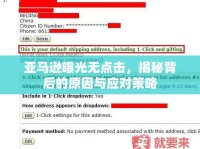 亞馬遜曝光無點(diǎn)擊，揭秘背后的原因與應(yīng)對策略
