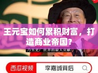 王元寶如何累積財富，打造商業(yè)帝國？