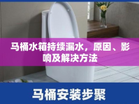馬桶水箱持續(xù)漏水，原因、影響及解決方法