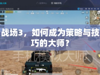 戰(zhàn)場3，如何成為策略與技巧的大師？