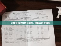 小便前出現(xiàn)白色分泌物，原因與應(yīng)對措施
