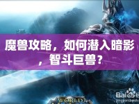 魔獸攻略，如何潛入暗影，智斗巨獸？