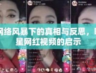 網(wǎng)絡風暴下的真相與反思，明星網(wǎng)紅視頻的啟示