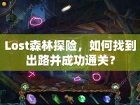 Lost森林探險，如何找到出路并成功通關？