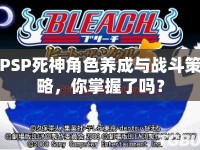 PSP死神角色養(yǎng)成與戰(zhàn)斗策略，你掌握了嗎？