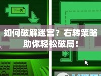 如何破解迷宮？右轉(zhuǎn)策略助你輕松破局！