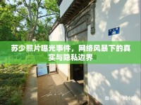 蘇少照片曝光事件，網(wǎng)絡(luò)風(fēng)暴下的真實(shí)與隱私邊界