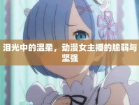 淚光中的溫柔，動漫女主播的脆弱與堅強