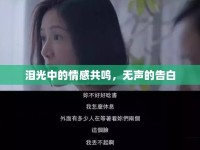 淚光中的情感共鳴，無聲的告白