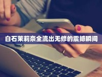 白石茉莉奈全流出無修的震撼瞬間
