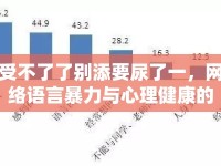 受不了了別添要尿了一，網(wǎng)絡(luò)語言暴力與心理健康的探討