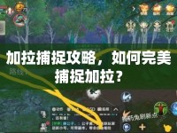加拉捕捉攻略，如何完美捕捉加拉？