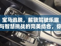 寶馬逃脫，解鎖駕駛樂(lè)趣與智慧挑戰(zhàn)的完美結(jié)合，你準(zhǔn)備好了嗎？