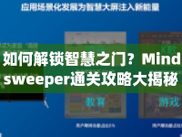 如何解鎖智慧之門？Mindsweeper通關(guān)攻略大揭秘！