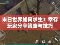 末日世界如何求生？幸存玩家分享策略與技巧