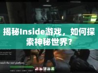 揭秘Inside游戲，如何探索神秘世界？