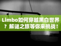 Limbo如何穿越黑白世界？解謎之旅等你來挑戰(zhàn)！