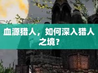血源獵人，如何深入獵人之境？
