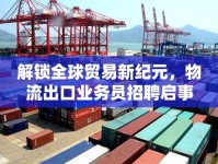 解鎖全球貿(mào)易新紀(jì)元，物流出口業(yè)務(wù)員招聘啟事