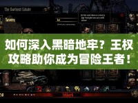 如何深入黑暗地牢？王權(quán)攻略助你成為冒險王者！