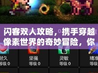 閃客雙人攻略，攜手穿越像素世界的奇妙冒險，你準(zhǔn)備好了嗎？