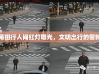 莆田行人闖紅燈曝光，文明出行的警鐘