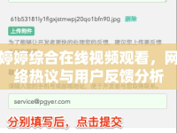 婷婷綜合在線視頻觀看，網(wǎng)絡(luò)熱議與用戶(hù)反饋分析