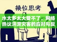 水太多太大受不了，網(wǎng)絡(luò)熱議洪澇災(zāi)害的應(yīng)對(duì)與反思
