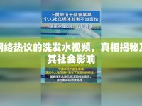 網(wǎng)絡(luò)熱議的洗發(fā)水視頻，真相揭秘及其社會影響