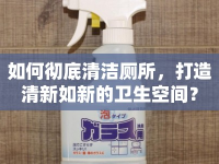 如何徹底清潔廁所，打造清新如新的衛(wèi)生空間？