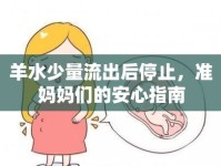 羊水少量流出后停止，準(zhǔn)媽媽們的安心指南
