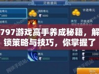 797游戲高手養(yǎng)成秘籍，解鎖策略與技巧，你掌握了嗎？