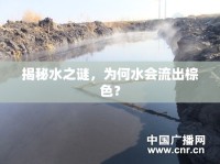 揭秘水之謎，為何水會(huì)流出棕色？
