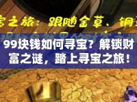 99塊錢如何尋寶？解鎖財富之謎，踏上尋寶之旅！
